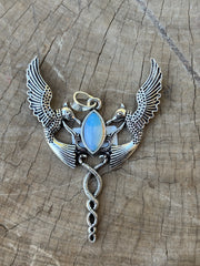 Silver Swallow  Pendant
