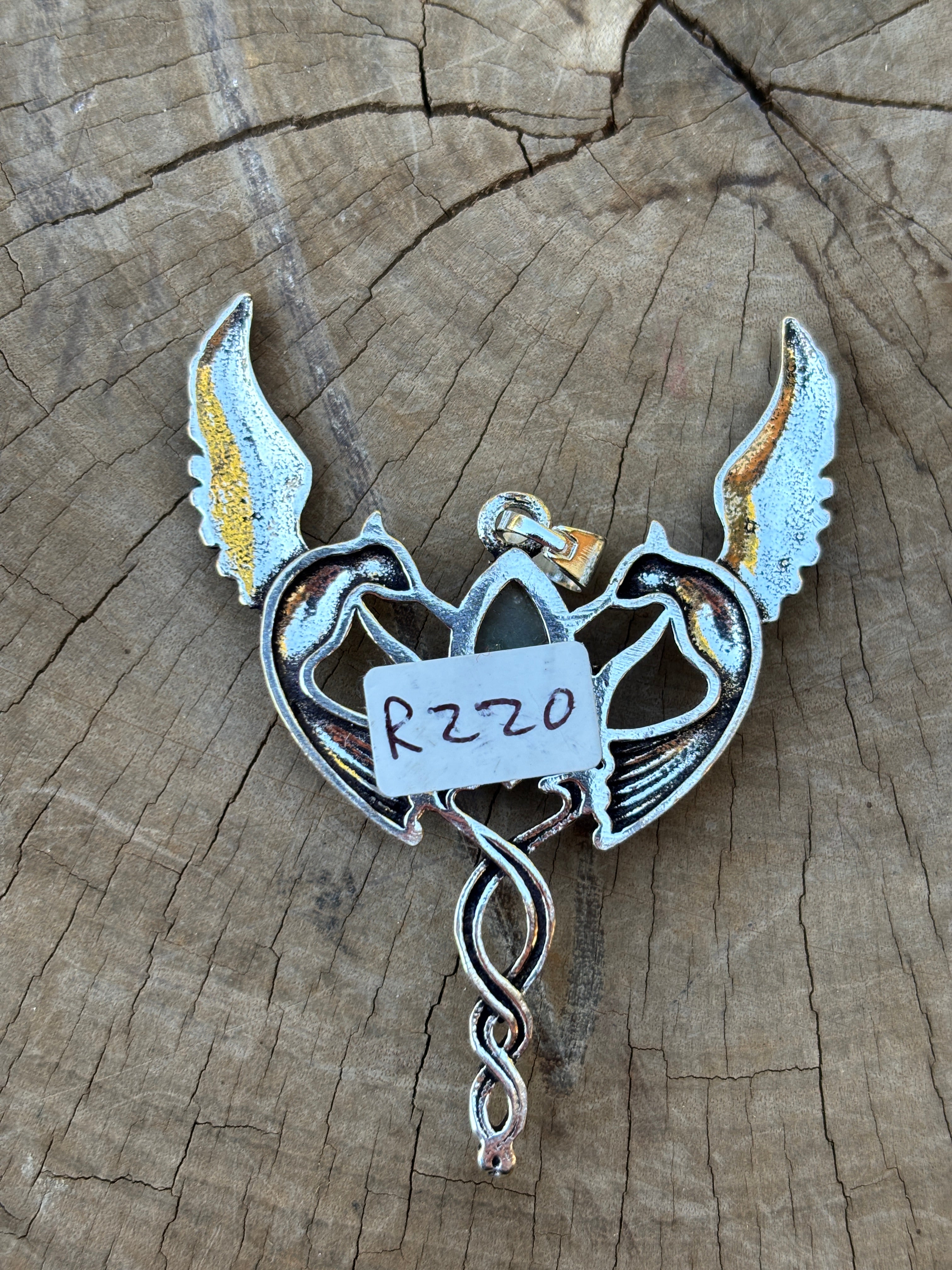 Silver Swallow Pendant