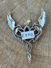 Silver Swallow Pendant