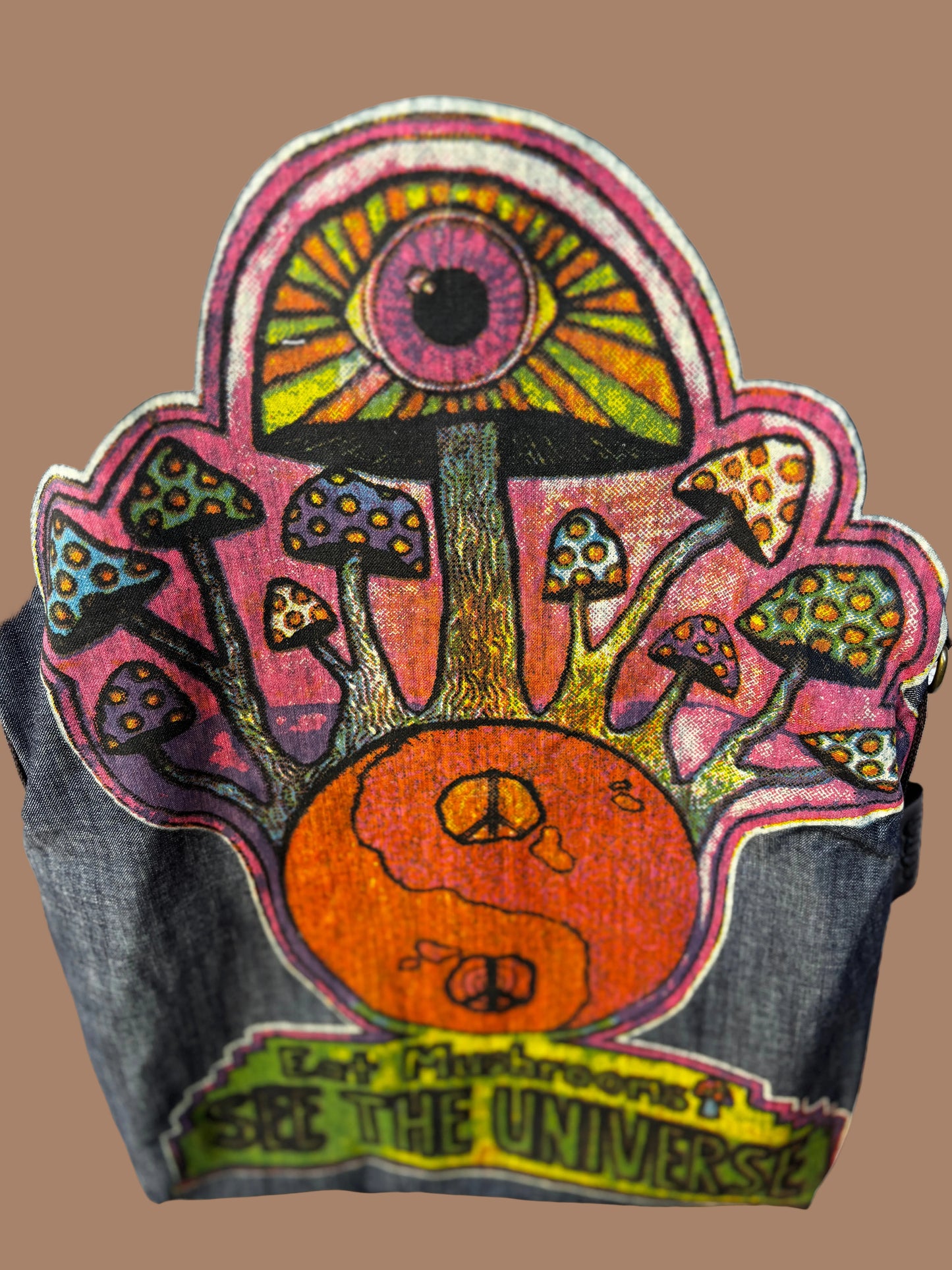 Psychedelic Cross/Carry Bag