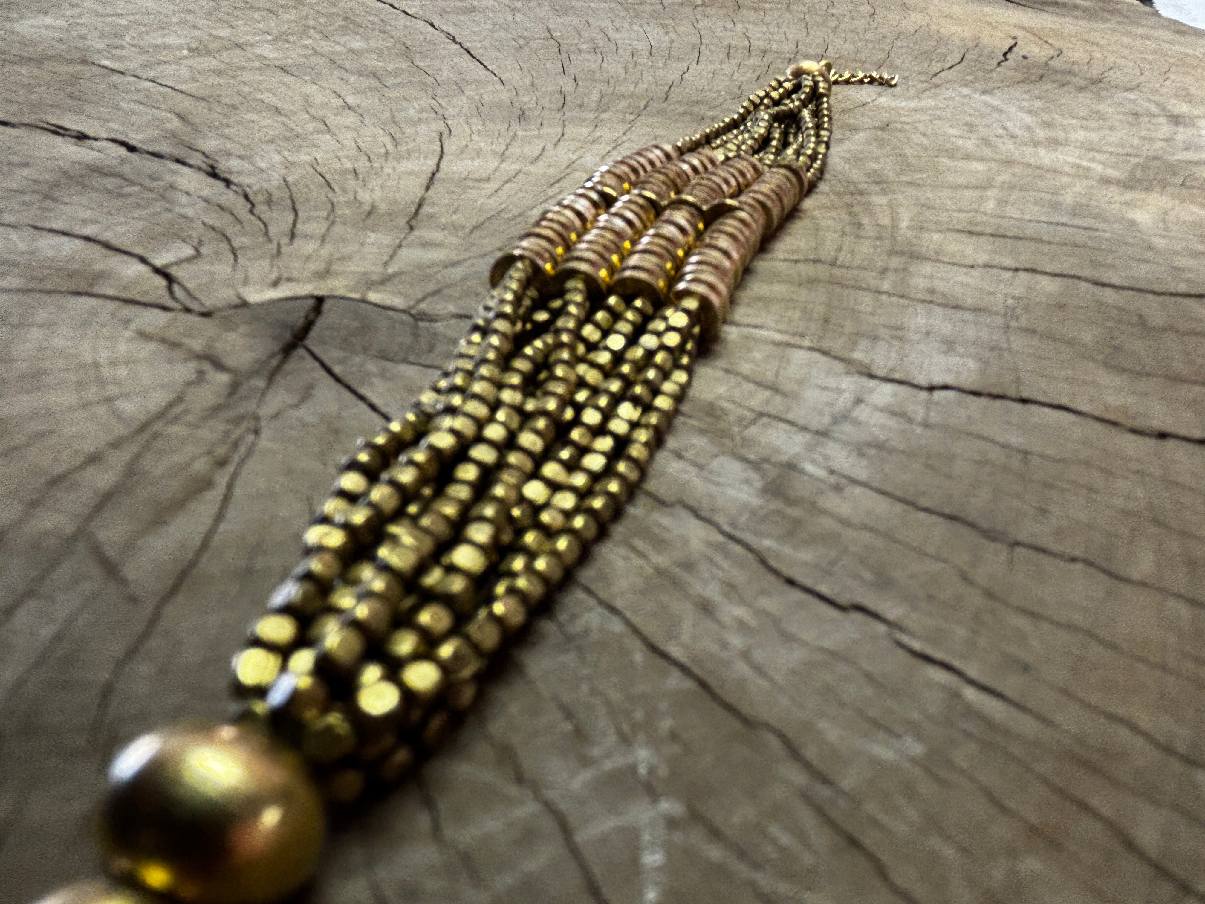 Brass Link Bracelet