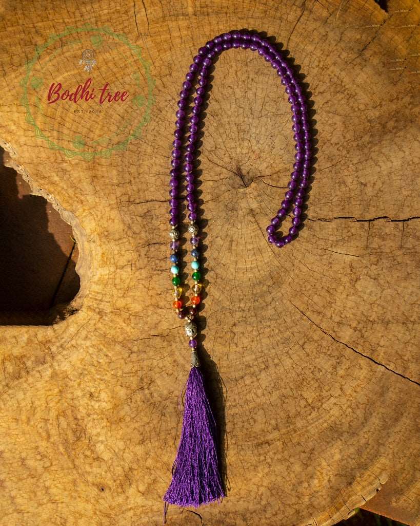 Amethyst Mala Beads