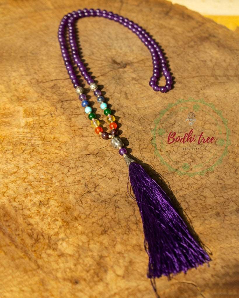 Amethyst Mala Beads