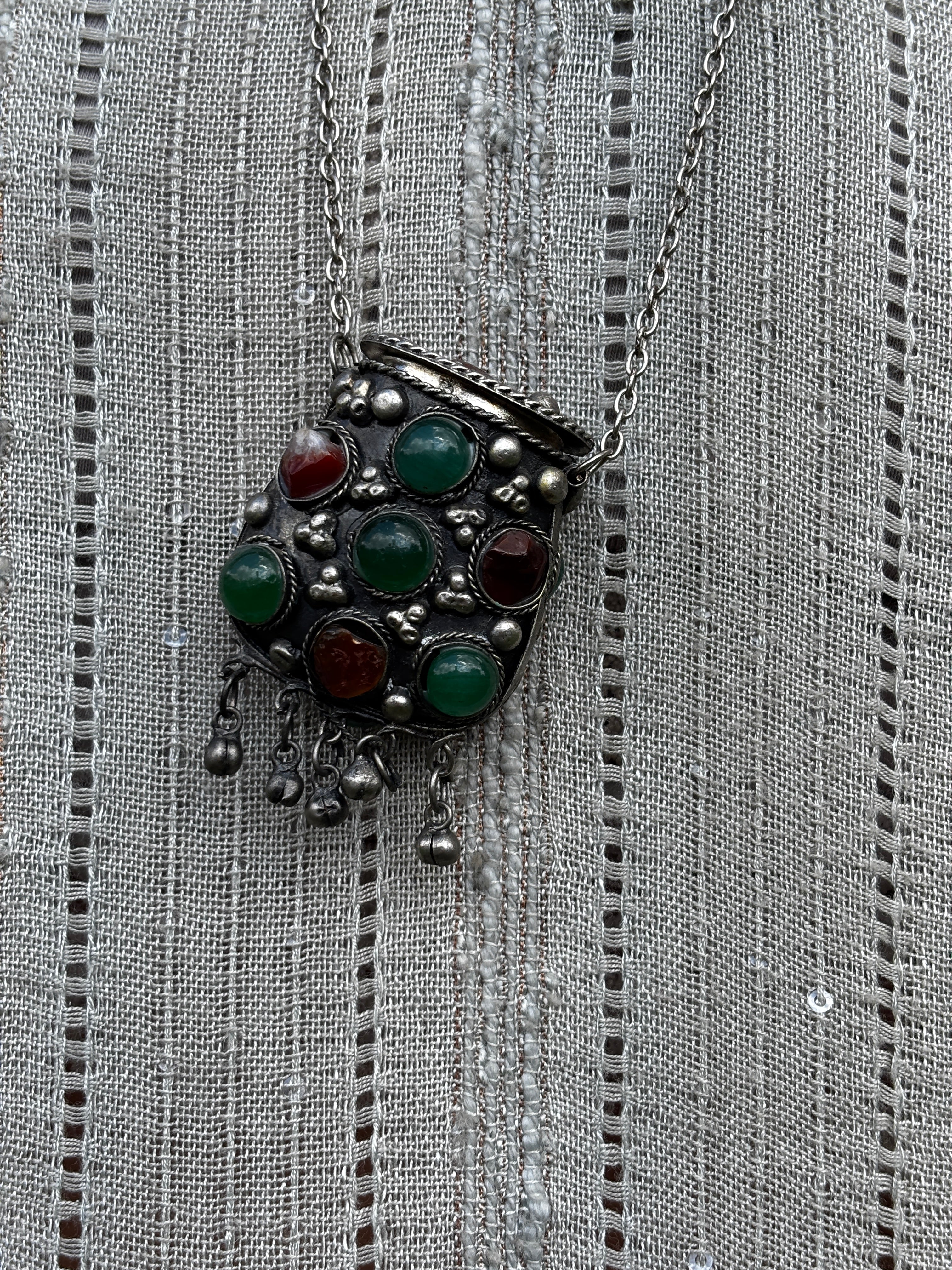 Crystal Locket Necklace