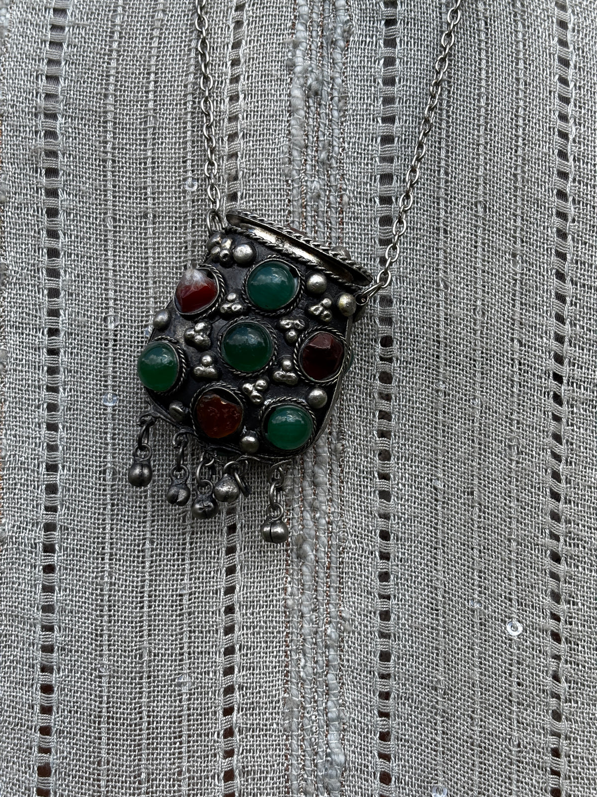 Crystal Locket Necklace