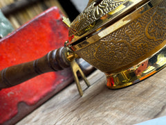 Brass Resin / Herb Cleansing Pot
