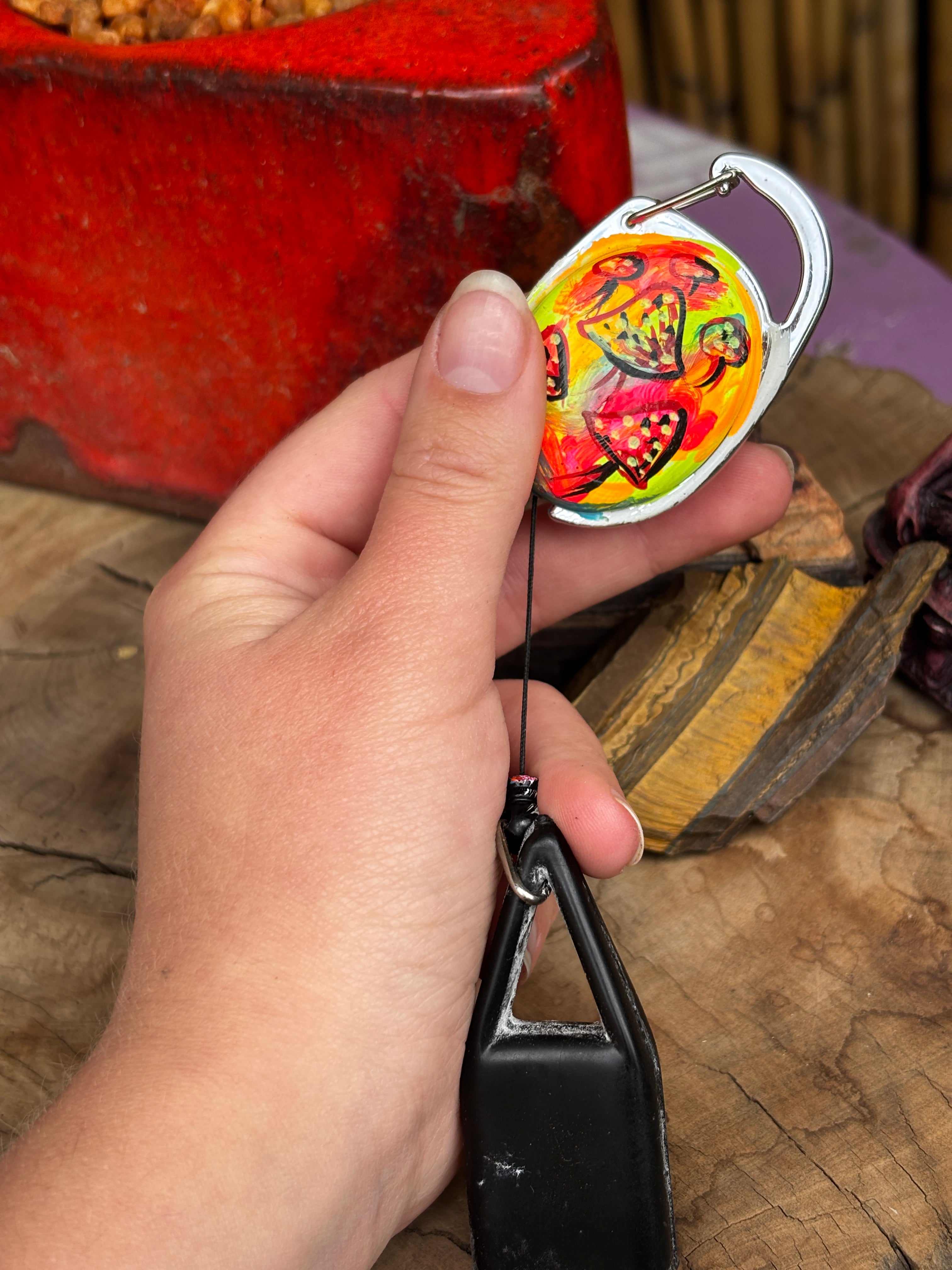 Hand Painted Lighter Leash