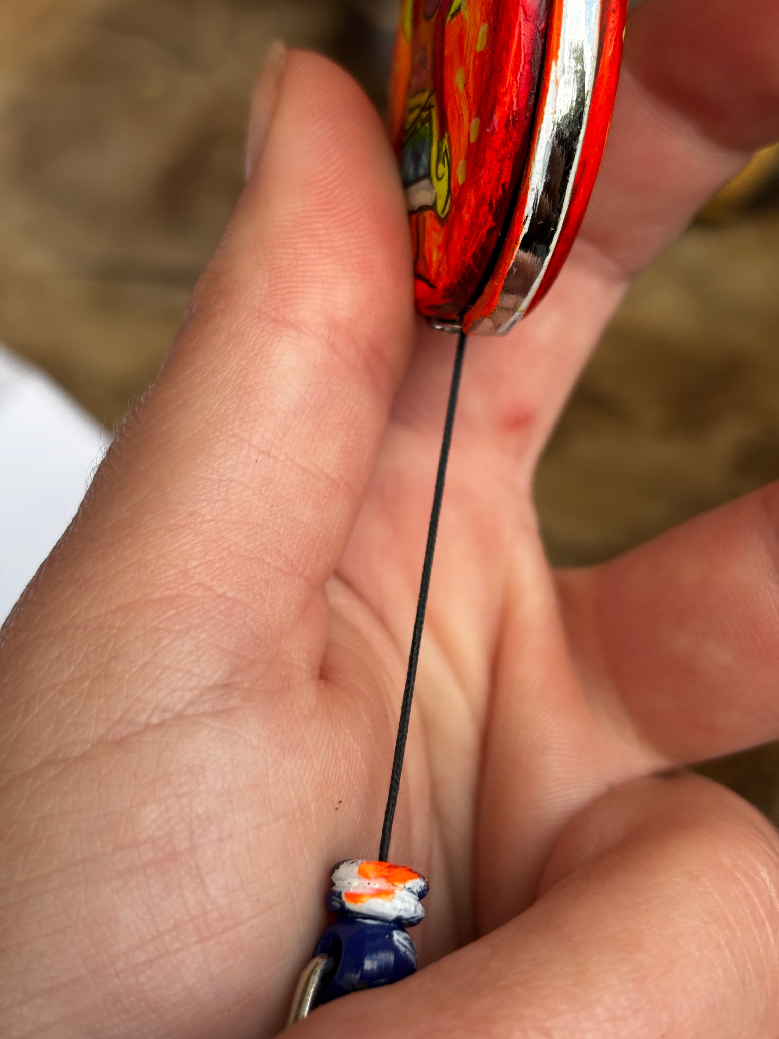 Hand Painted Lighter Leash