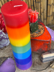 XL Pillar chakra Candle