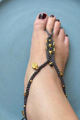 Macrame Foot Adornment