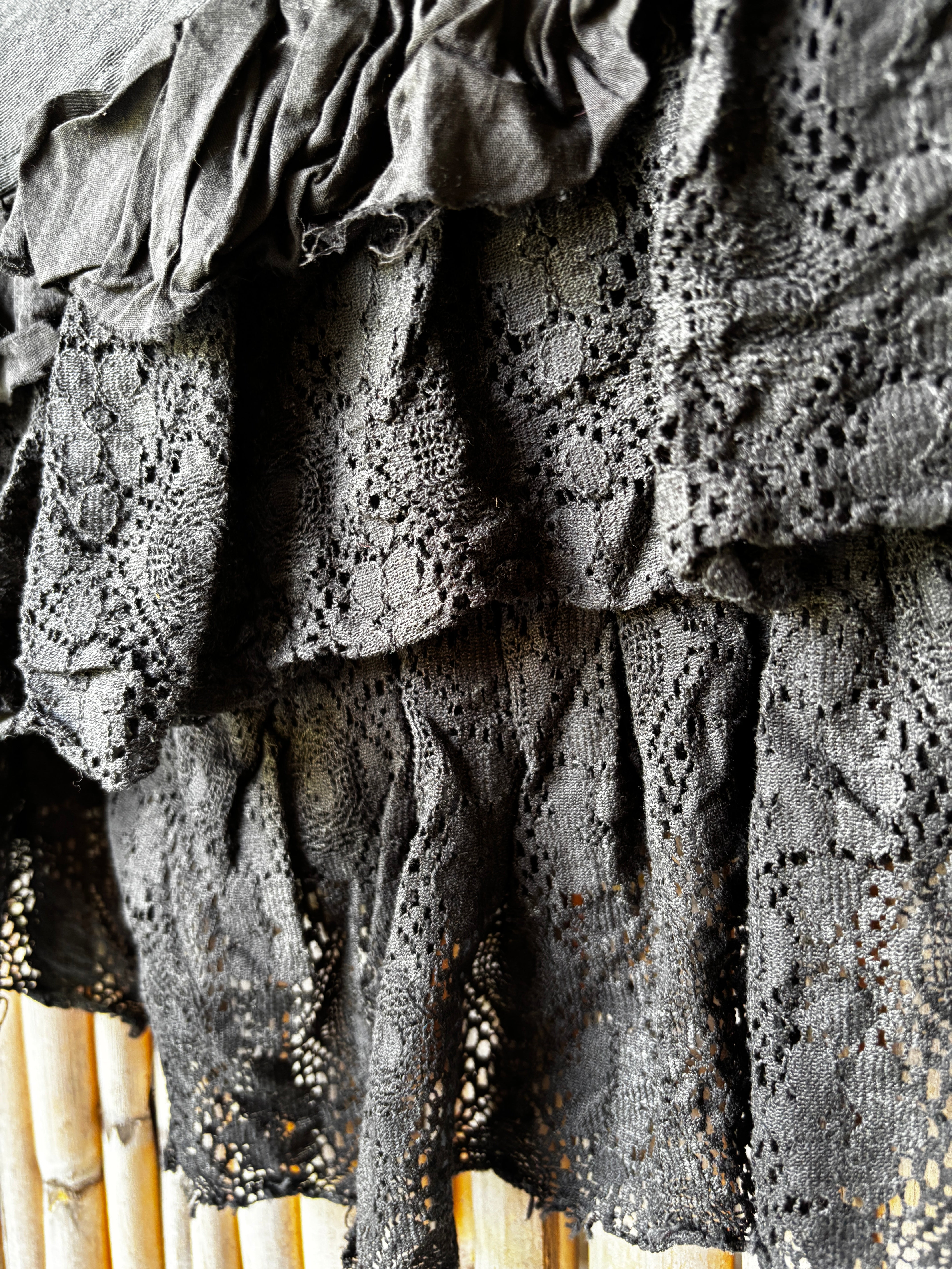 Dark Fae Wrap Mini Skirt