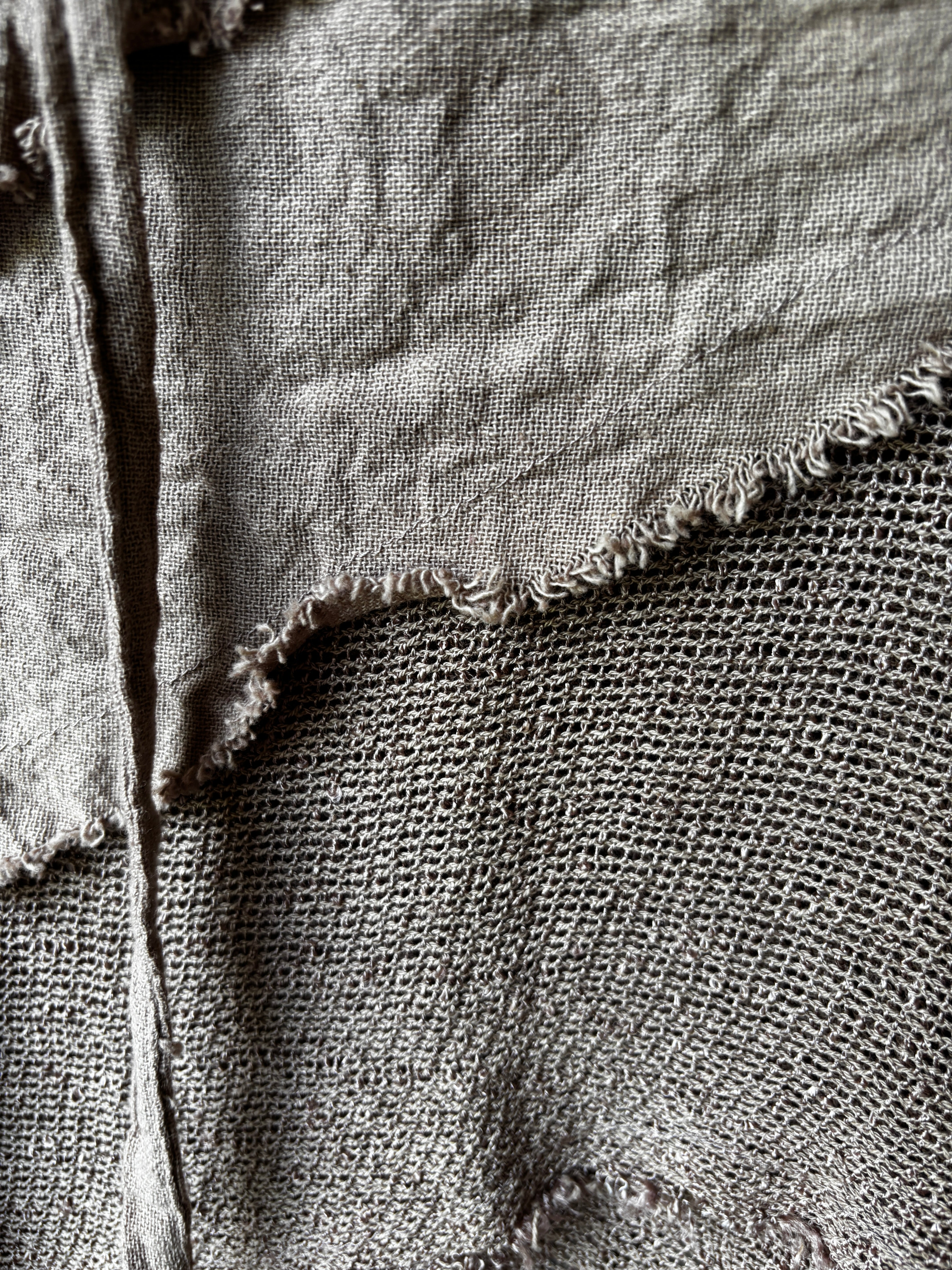 Bohemian Mesh Cotton Wrap Skirt