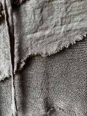 Bohemian Mesh Cotton Wrap Skirt