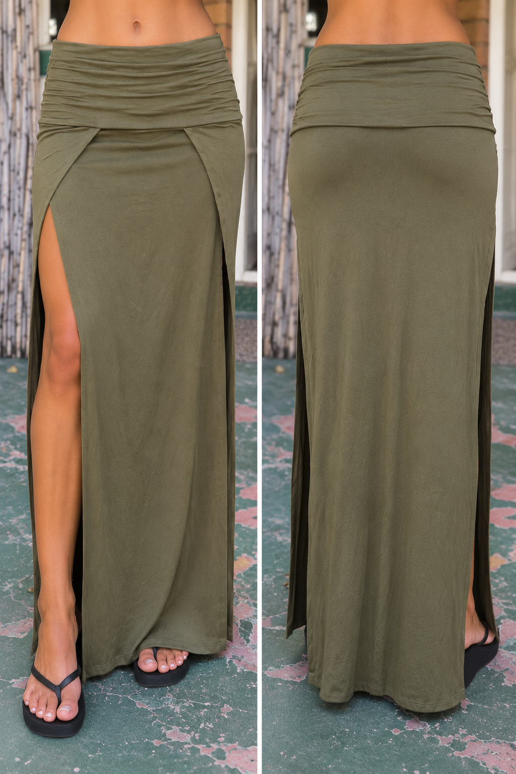 Slit Skirt
