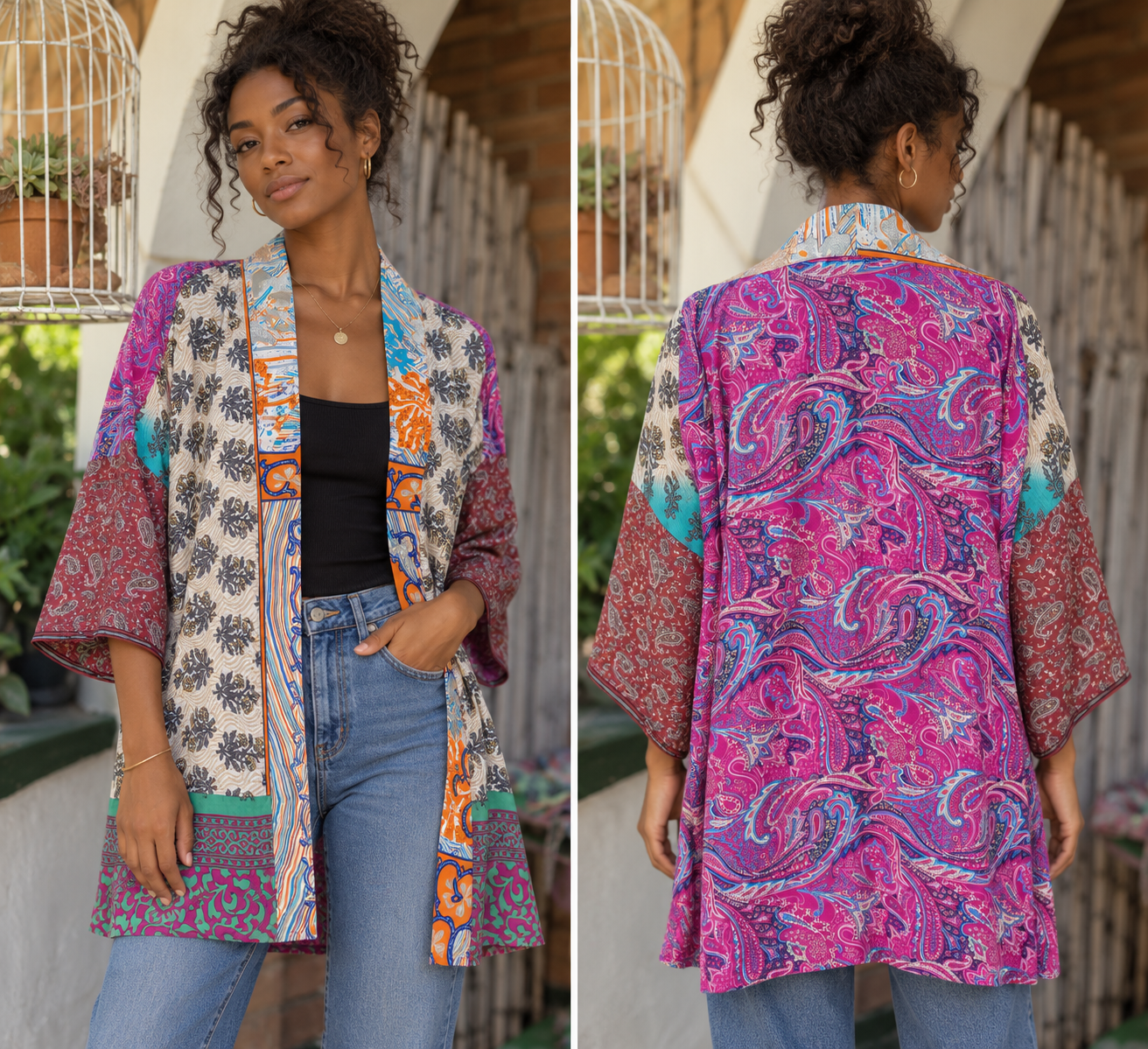 Butter-silk Kimono