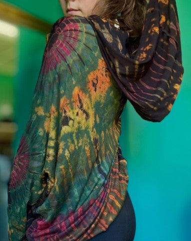 Tie-Dye Throw Top