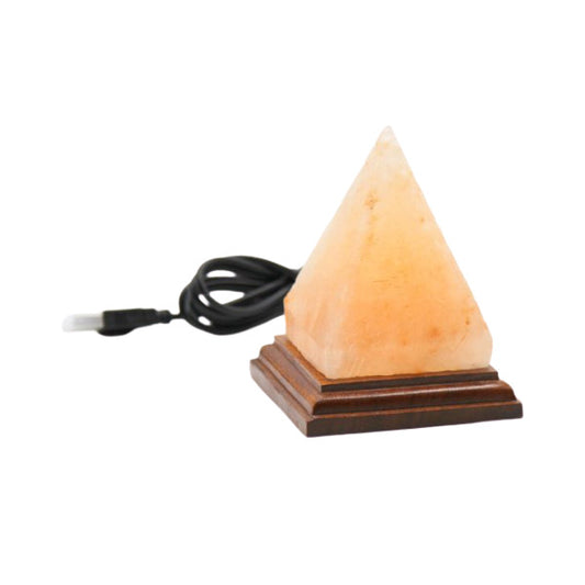 USB Himalayan Salt Lamp Pyramid