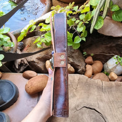 5 Stone Leather Journal 20.5 x 15.5cm