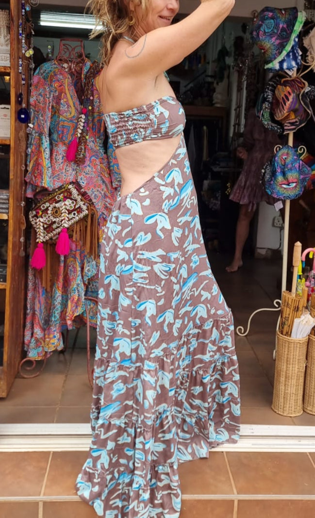 Island Spirit Silk Dress ( VARIOUS COLOURS)
