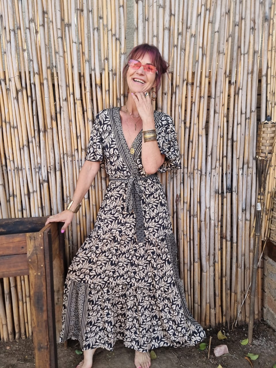 Opium Silk Dress