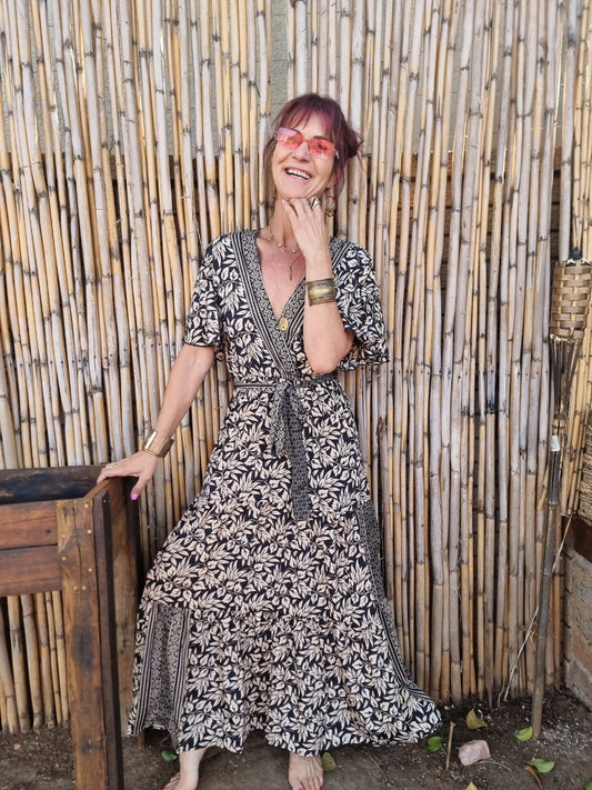 Opium Silk Dress