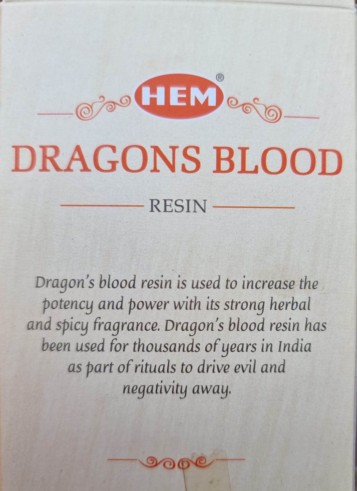 HEM Dragon's Blood Resin