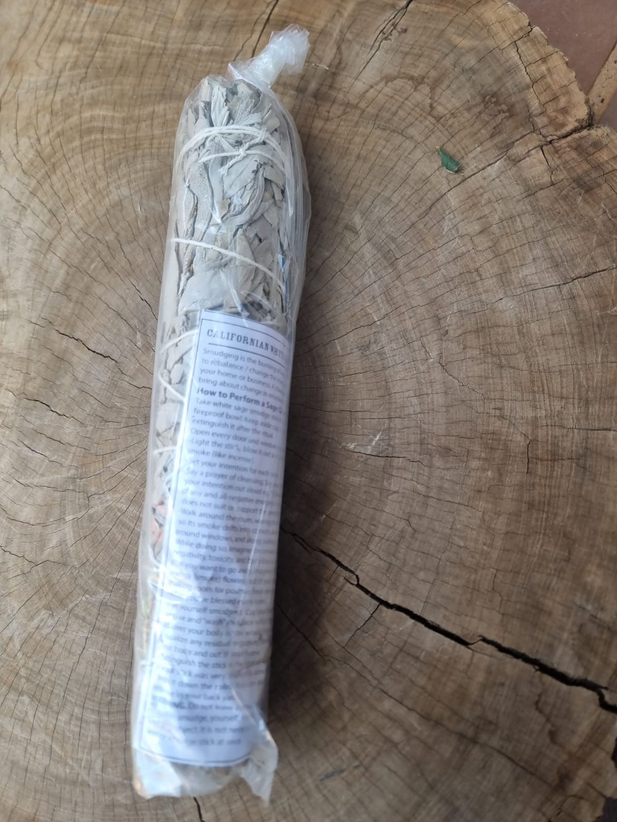 Californian White Sage Smudge Stick