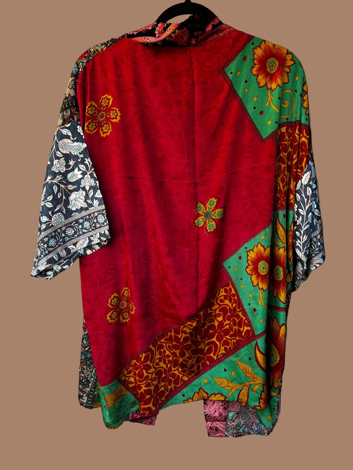 Butter-silk Peony Kimono