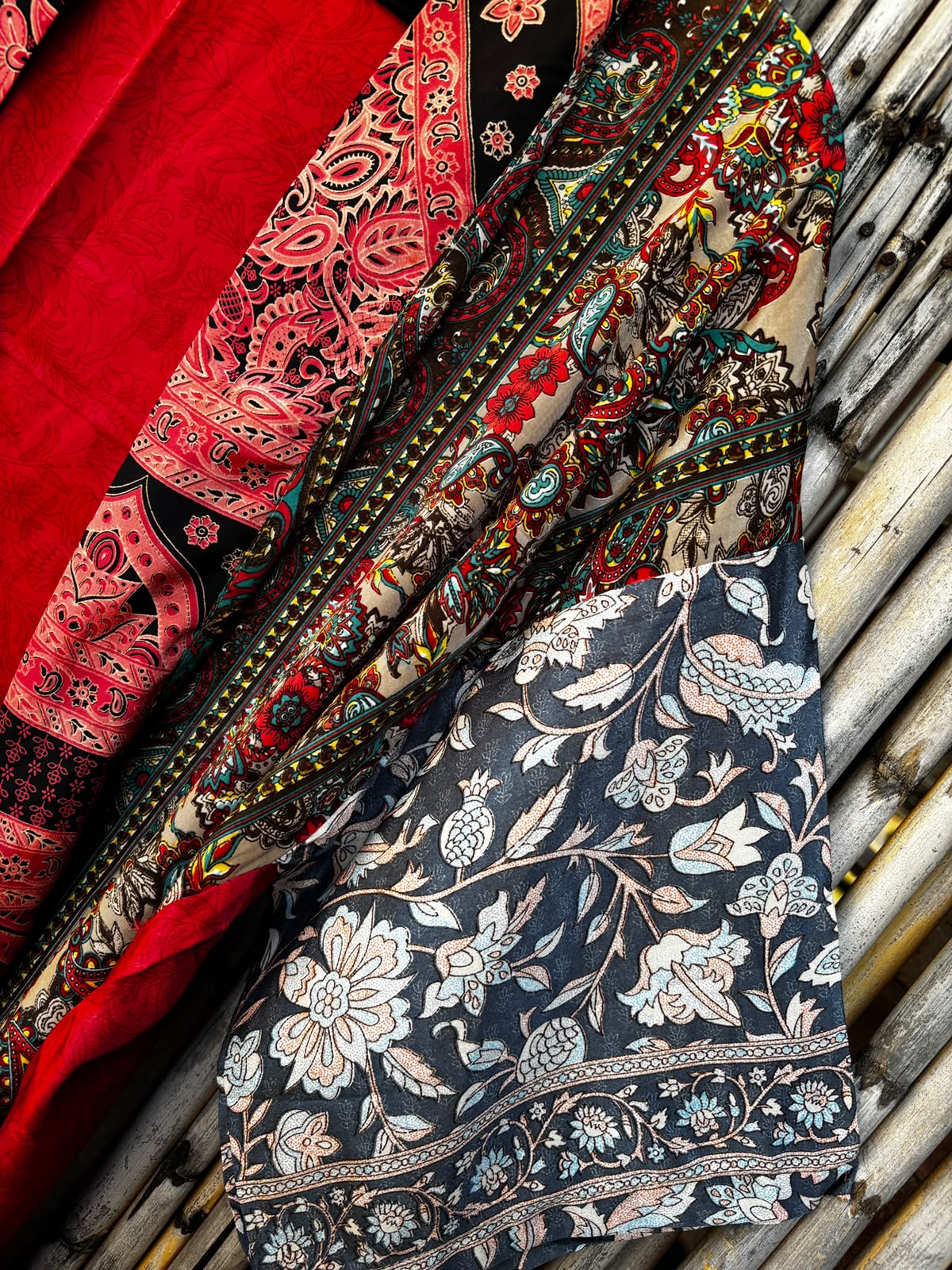 Butter-silk Peony Kimono