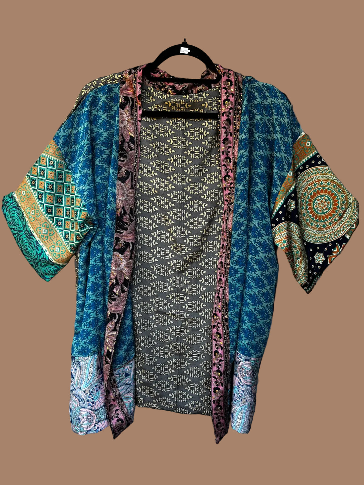 Butter-silk Sea Breeze Kimono