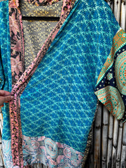 Butter-silk Sea Breeze Kimono