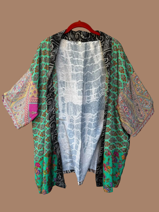 Butter-silk Rue Kimono