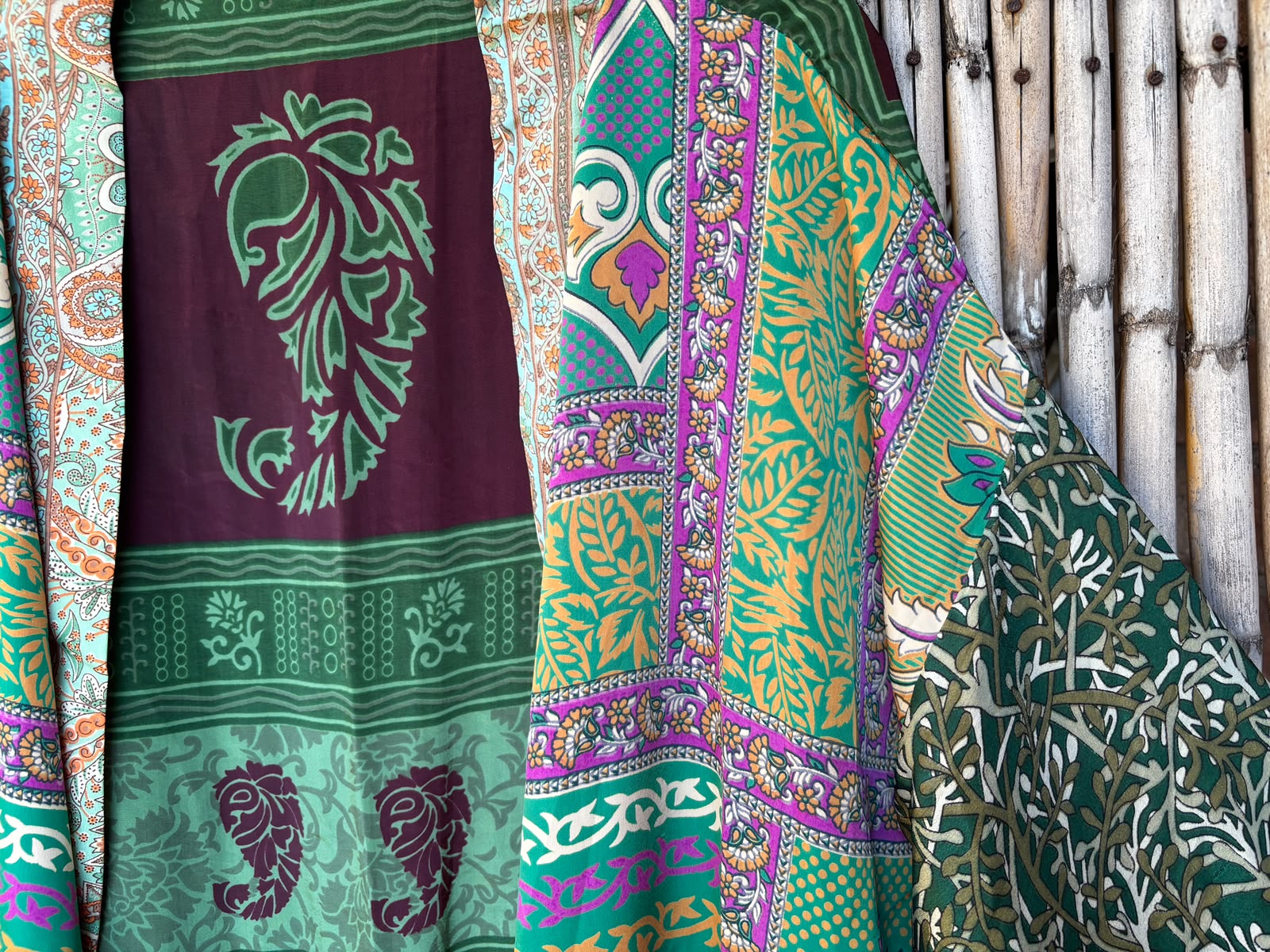 Butter-silk Chameleon Kimono