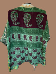 Butter-silk Chameleon Kimono