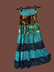 Wanderlust Patchwork Gypsy Skirt