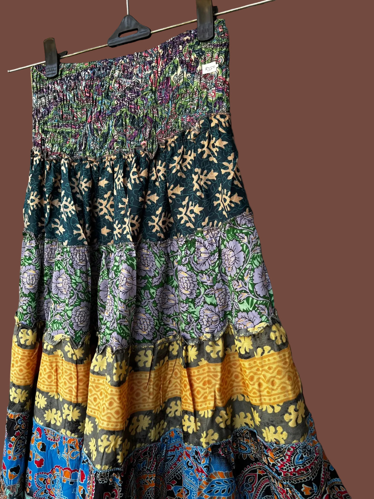 Wanderlust Patchwork Gypsy Skirt
