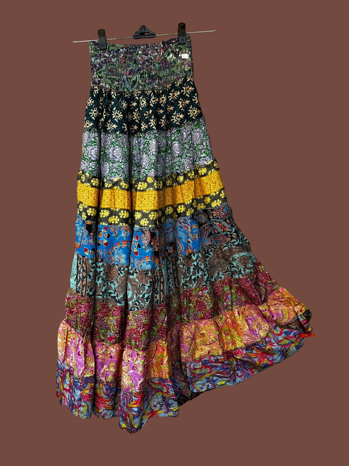 Wanderlust Patchwork Gypsy Skirt