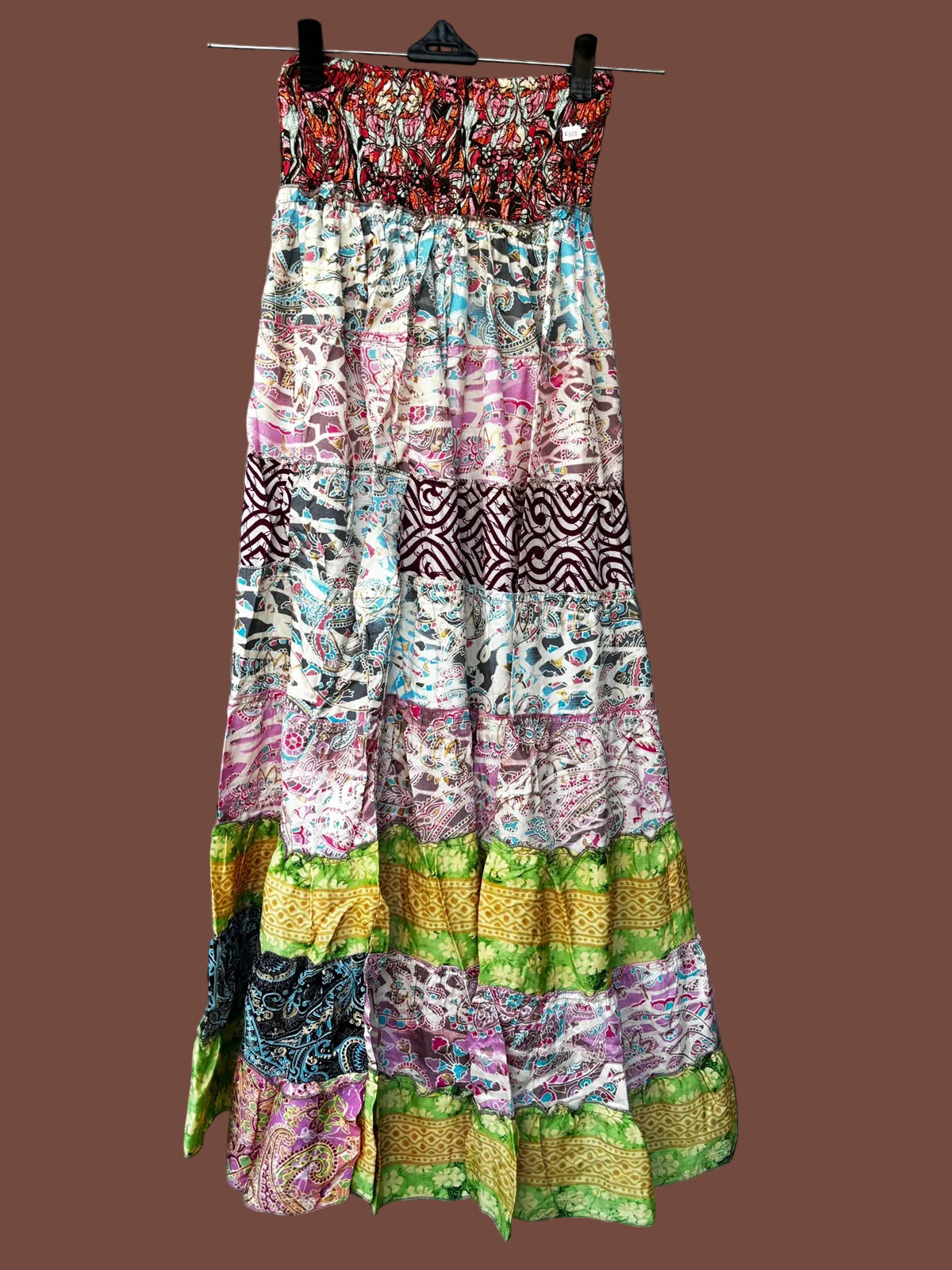 Wanderlust Patchwork Gypsy Skirt