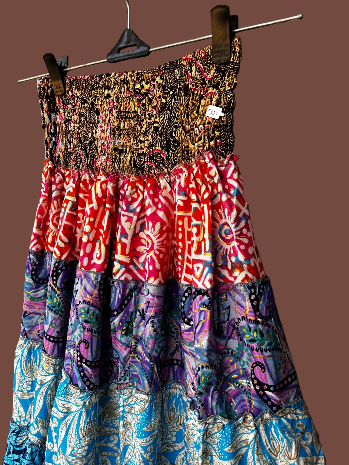 Wanderlust Patchwork Gypsy Skirt
