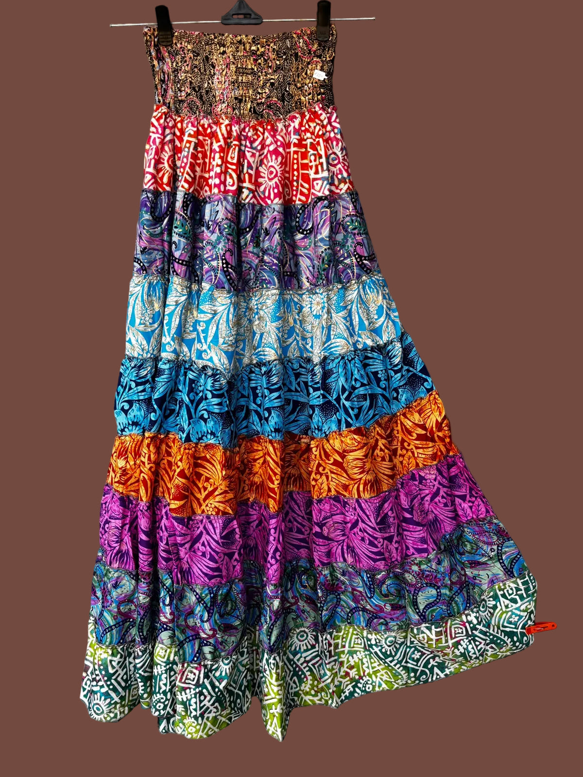 Wanderlust Patchwork Gypsy Skirt