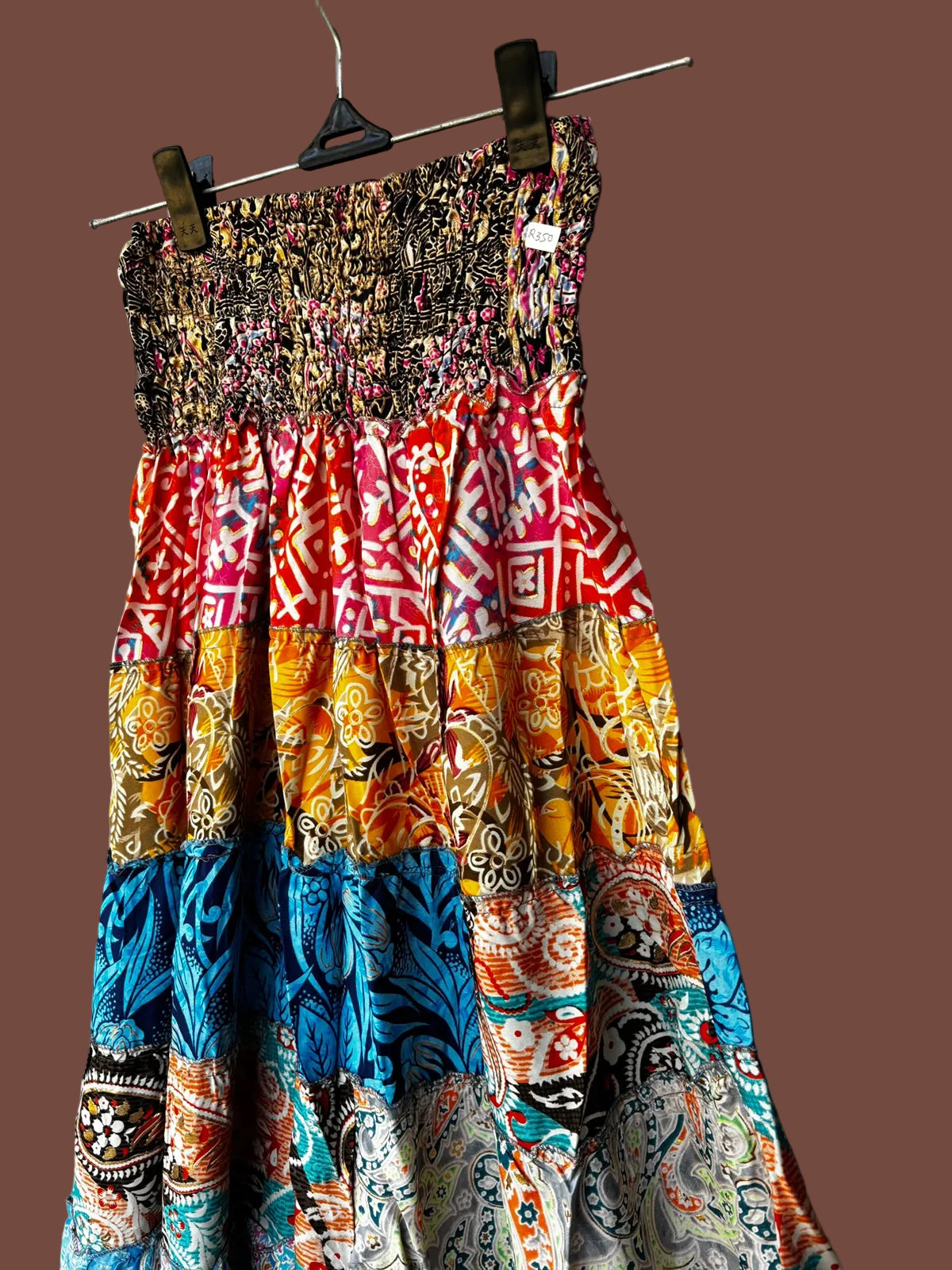 Wanderlust Patchwork Gypsy Skirt