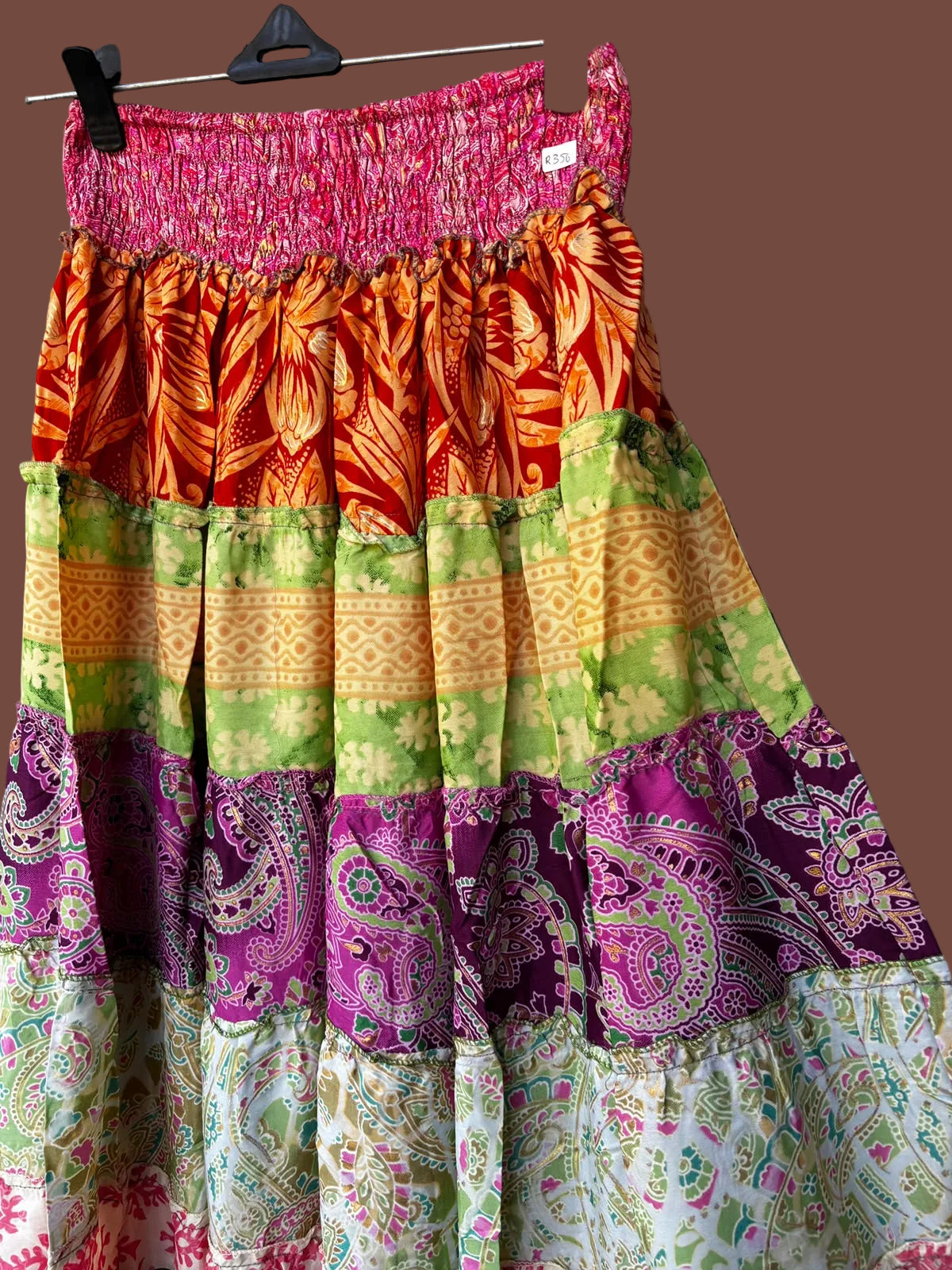 Wanderlust Patchwork Gypsy Skirt