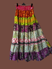 Wanderlust Patchwork Gypsy Skirt