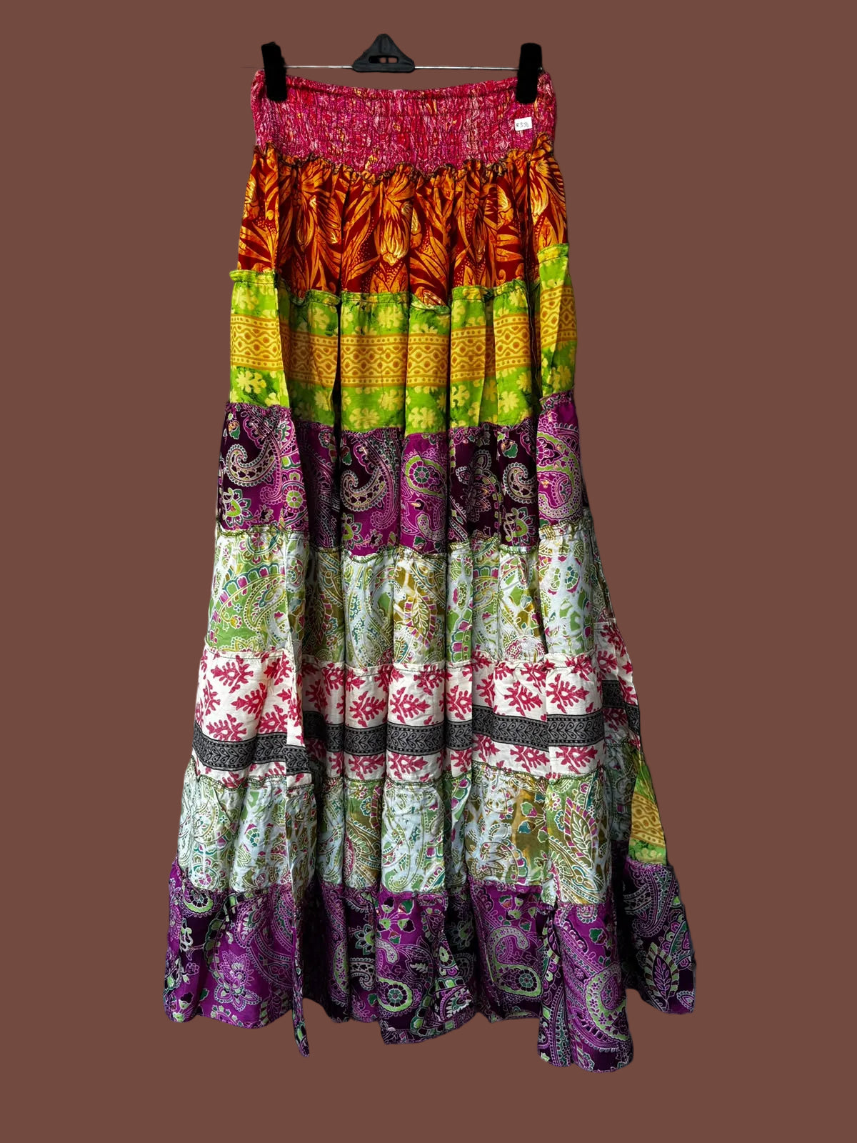 Wanderlust Patchwork Gypsy Skirt