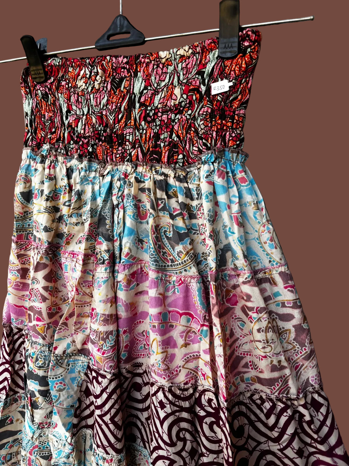 Wanderlust Patchwork Gypsy Skirt