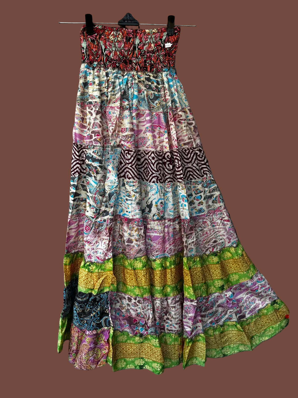 Wanderlust Patchwork Gypsy Skirt