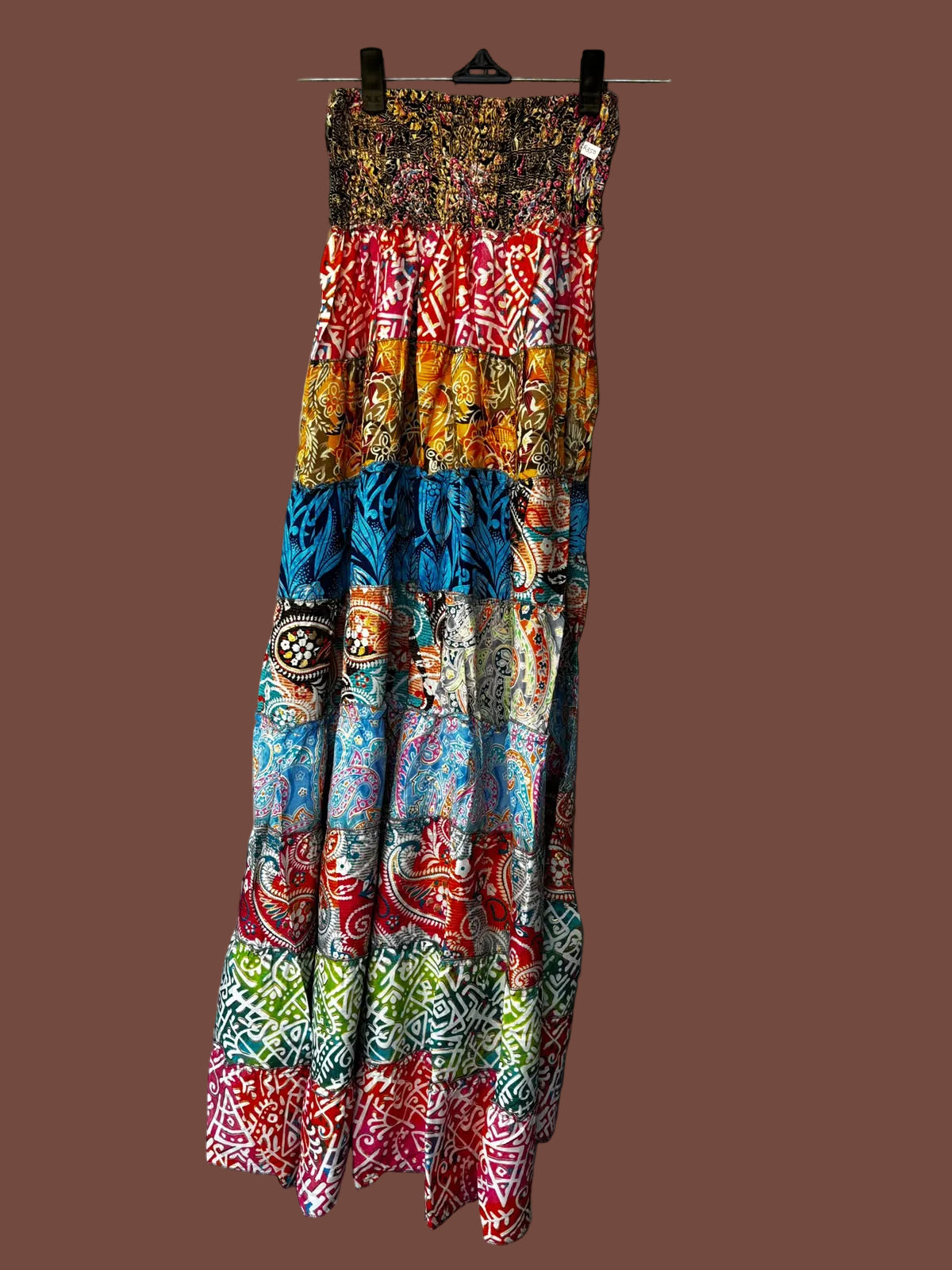 Wanderlust Patchwork Gypsy Skirt