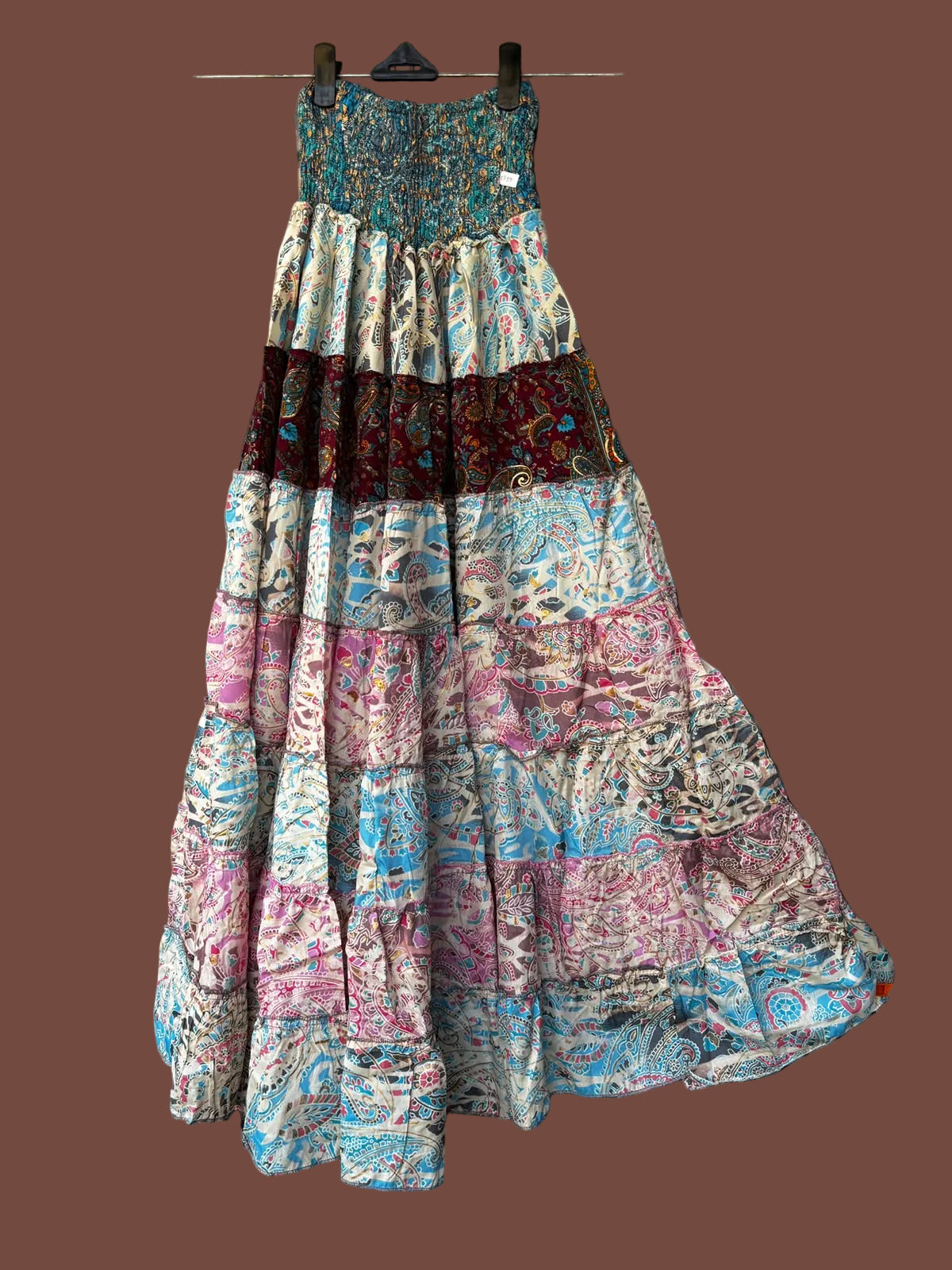 Wanderlust Patchwork Gypsy Skirt
