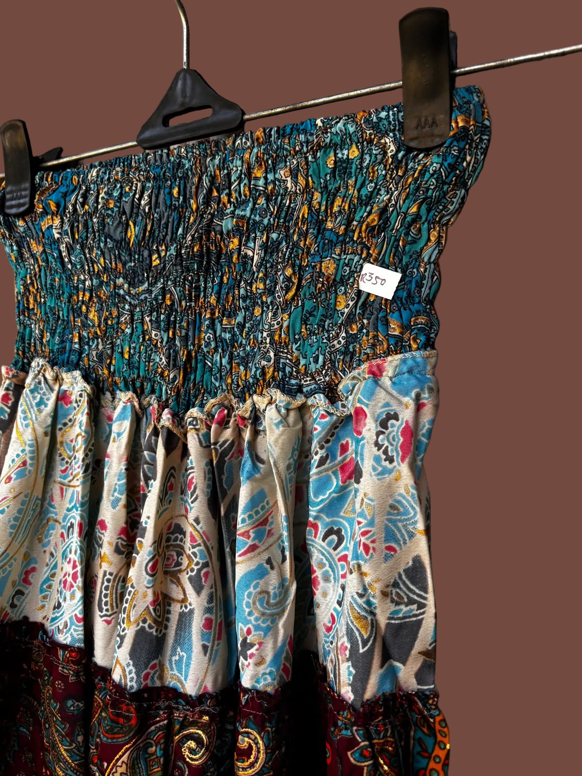 Wanderlust Patchwork Gypsy Skirt