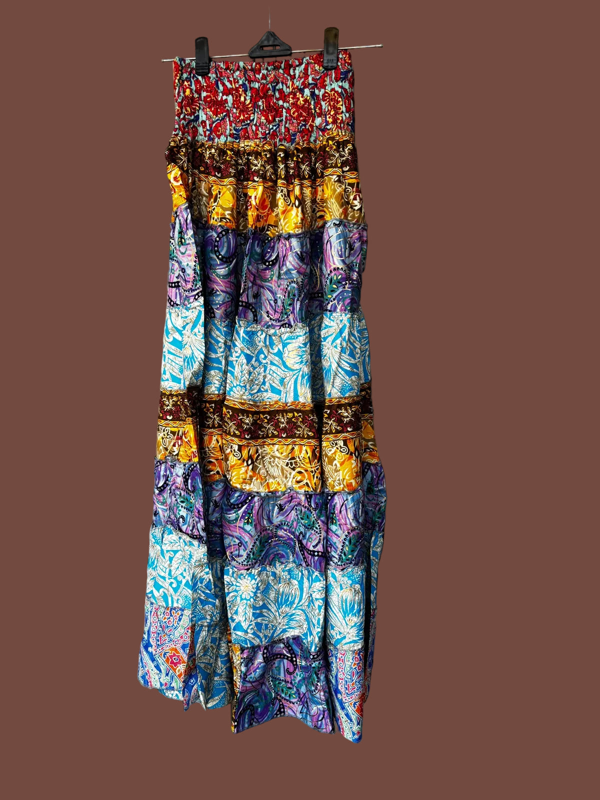 Wanderlust Patchwork Gypsy Skirt